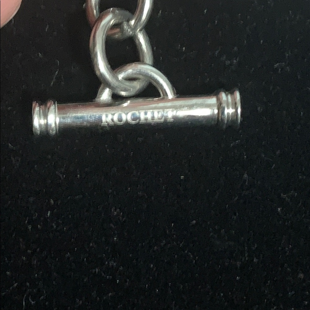 Silver and Gold Toned Bracelet by Rochet - Picture 3 of 3